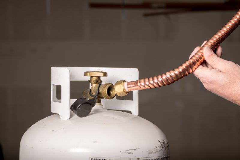 propane tank installation