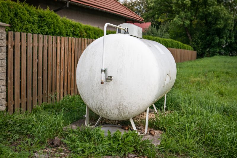 propane tank installation