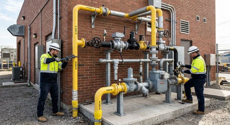 Commercial Gas Piping in Austin, TX