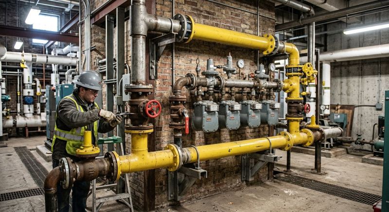 Commercial Gas Piping in San Antonio, TX