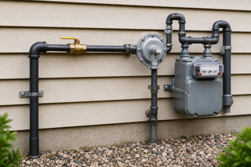 Gas Line Plumbing in Fredericksburg, VA