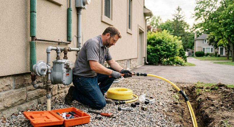 Gas Line Repair in Sacramento, CA
