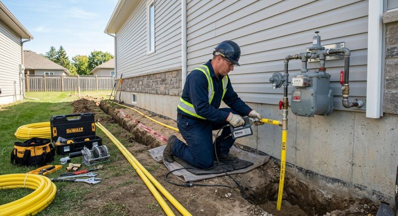 Gas Line Rerouting in Kansas City, MO