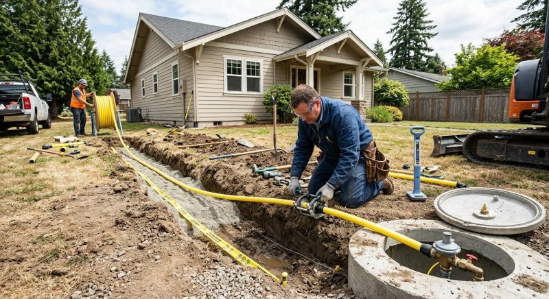 Propane Line Repair in Fredericksburg, VA