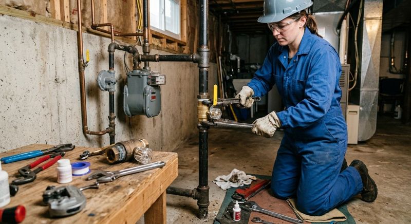 Residential Gas Plumbing in Austin, TX