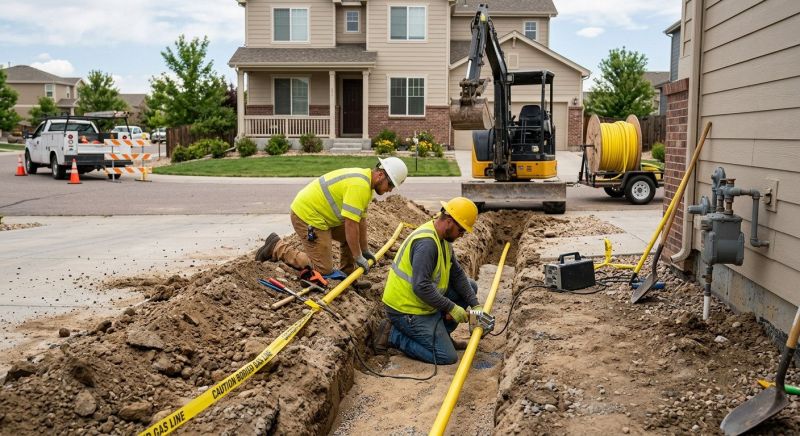 Underground Gas Line Service in San Antonio, TX