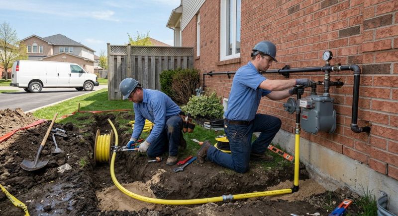 Underground Gas Line Service in Annapolis, MD